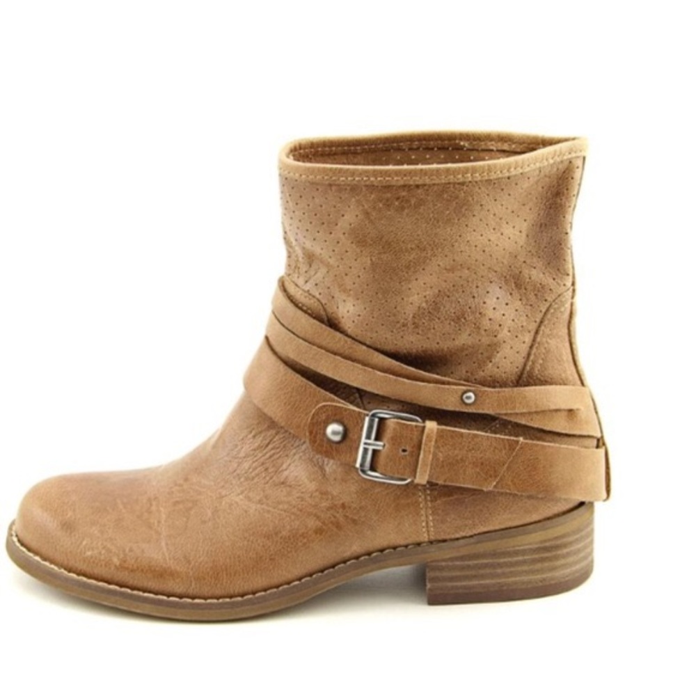 Marc Fisher Rosan tan leather boots